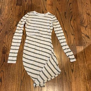 T by Alexander wang tshirt asymmetrical dress